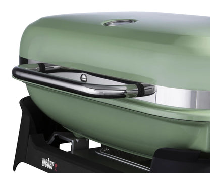 Weber Lumin Electric Grill Seafoam Green