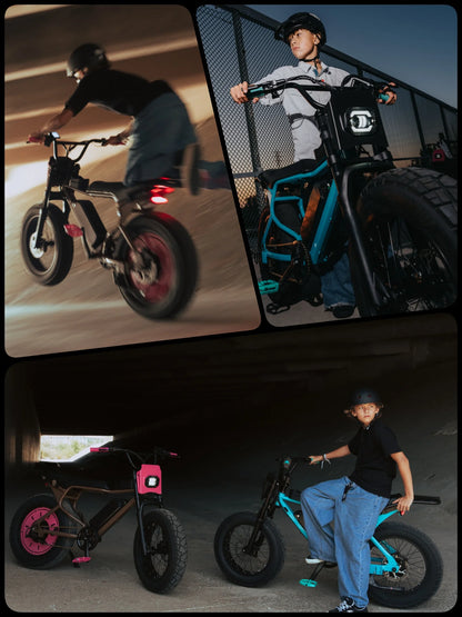 MACFOX X7 Adult Electric Bike, 750W E-Bike, 25 MPH, 48V 13Ah removable battery, 35-mile range, hydraulic brakes, upgraded 20x5.0 wide rear tire.