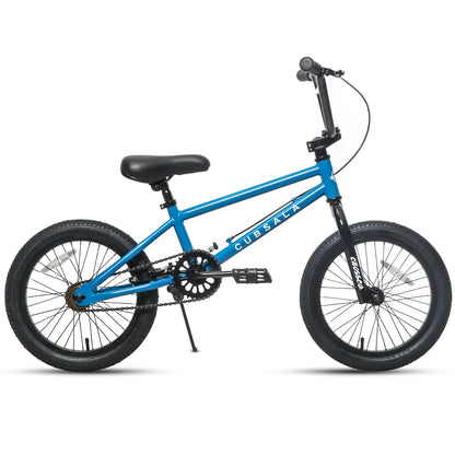 cubsala 20 in Freestyle BMX Kids Bike for Age 6-14 Years Old Boys Girls , Black & Green