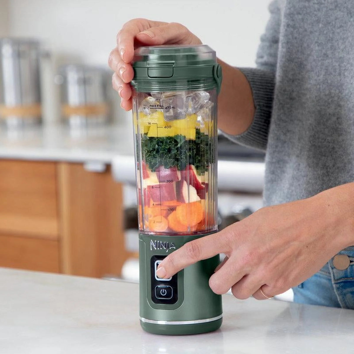 Ninja Blast Portable Blender BC151EM, 18 oz