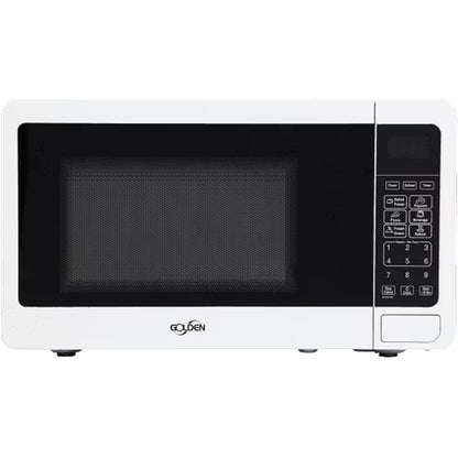 Golden 0.7 Cu Ft Mini Microwave Oven - White