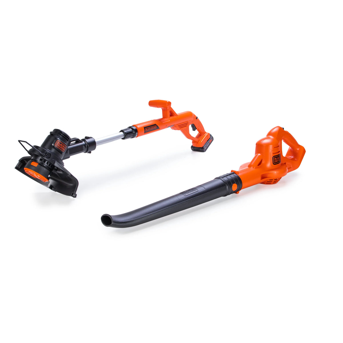 BLACK+DECKER 20V MAX* Lithium 10 In. String Trimmer/Edger + Hard Surface Sweeper Combo Kit, LCC221