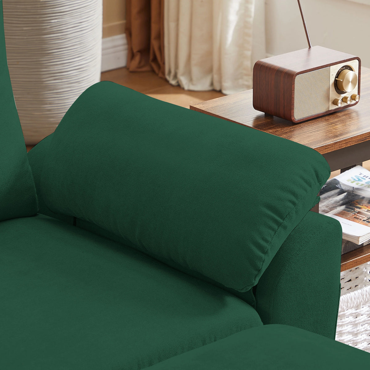 Pingliang Home Sectional Sofa Couch with Storage Ottoman,Modern 3 Seat L Shaped Sofa Couch for Living Room Apartment Studio Office