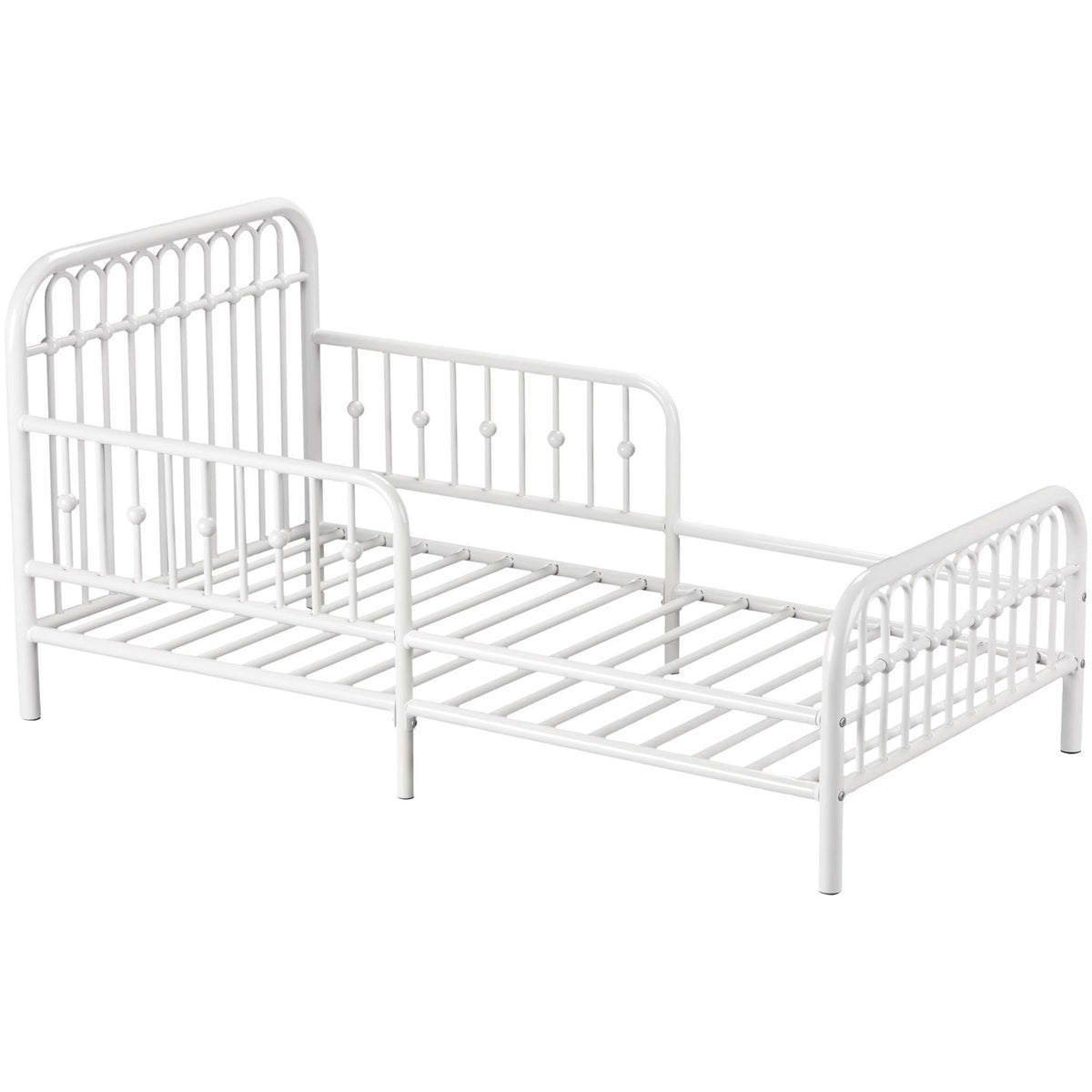 Little Seeds Monarch Hill Ivy Metal Toddler Bed, Gold