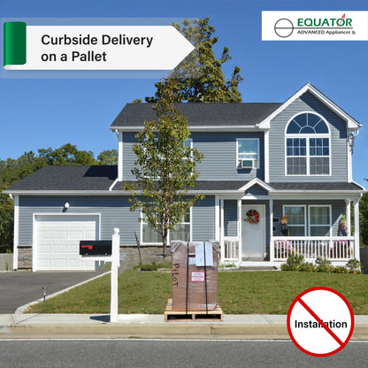 Equator 4cu.ft. 220V Electric Vented Sensor Dryer Interior Light Reversible Door