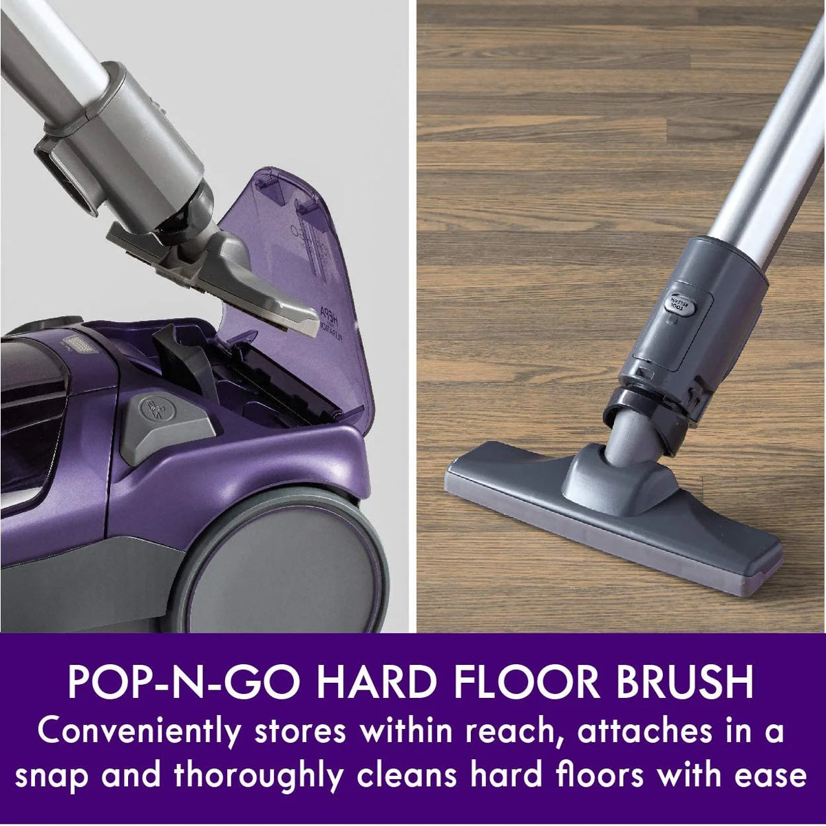 Kenmore Pet Friendly Lightweight Bagged Canister Vacuum Cleaner with Extended Telescoping Wand, HEPA, 2 Motors, Retractable Cord, and 4 Cleaning Tools, Blue