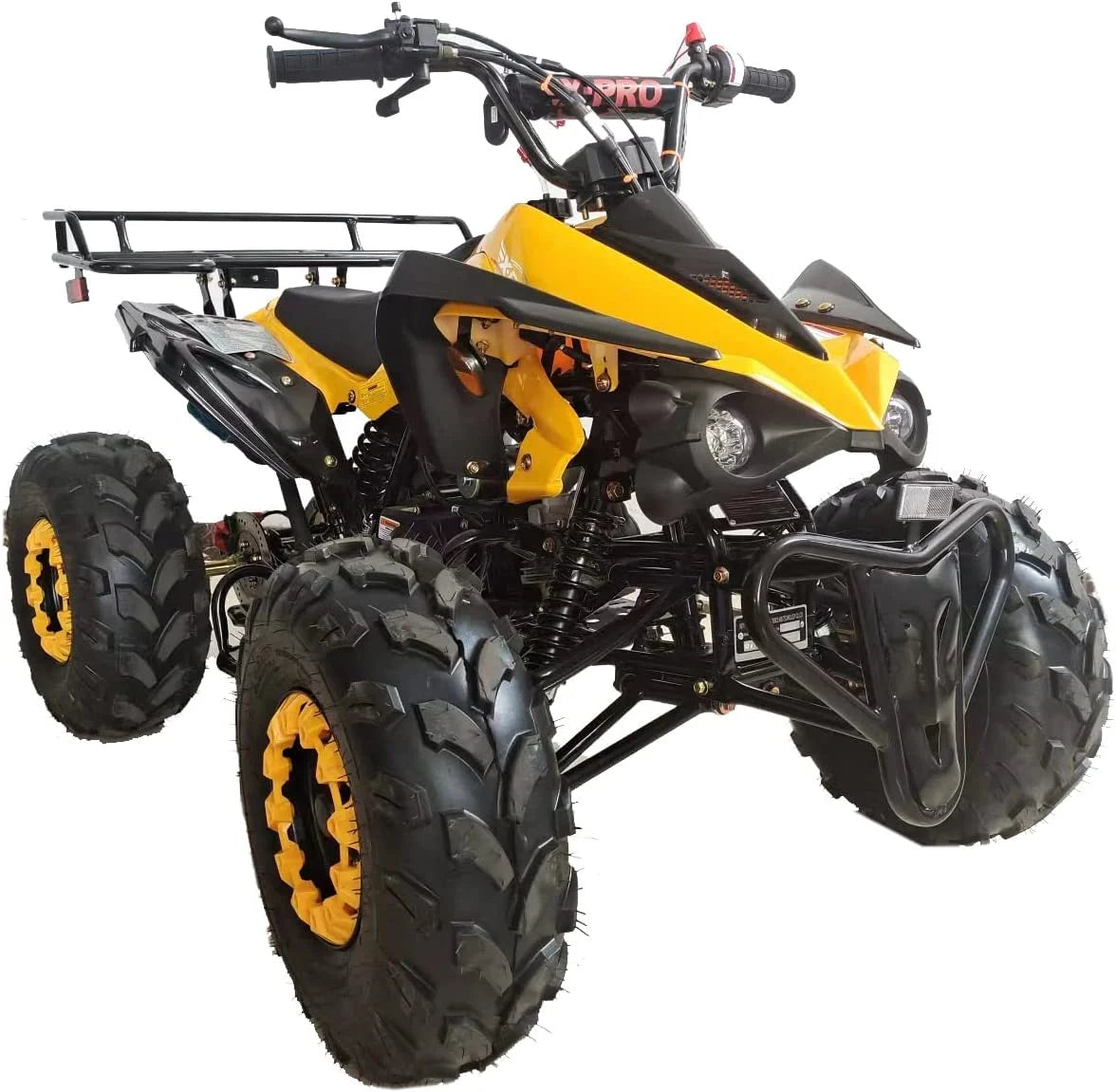 X-Pro Brand New Blast 125cc ATV with Automatic Transmission Reverse LED Headlights Big 19"/18" Tires