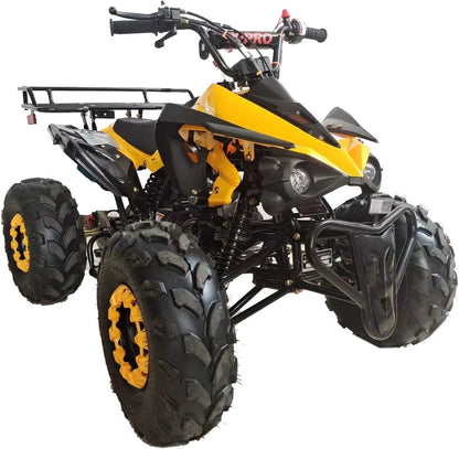 X-Pro Brand New Blast 125cc ATV with Automatic Transmission Reverse LED Headlights Big 19"/18" Tires