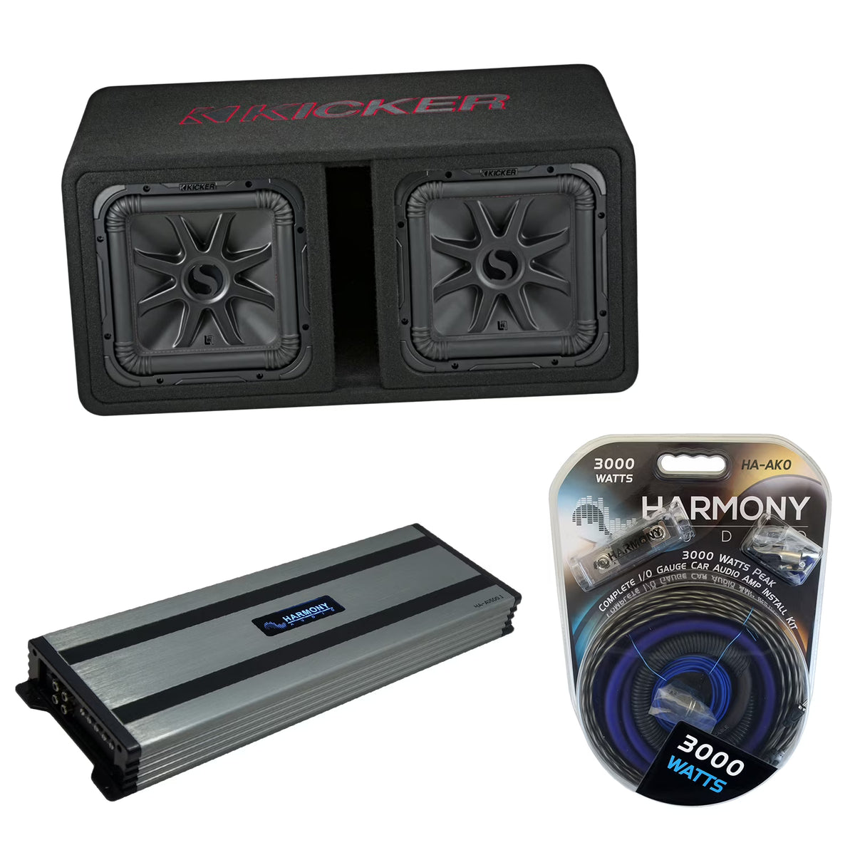 Harmony Master Kicker 45DL7R122 L7R Solobaric Car Subwoofers
