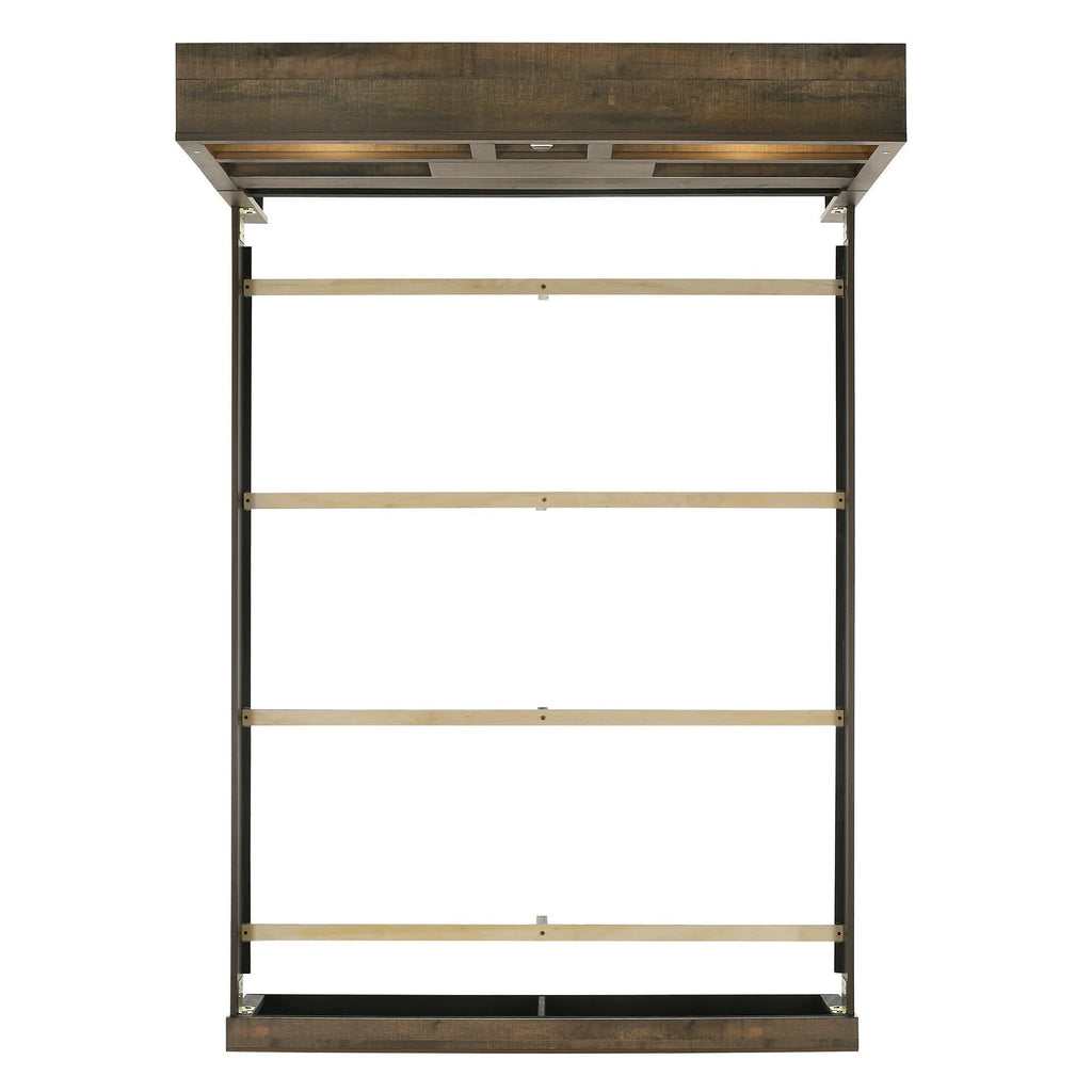 Beckett Queen Bookcase Panel 6PC Bedroom Set with Bluetooth