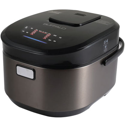 Buffalo White IH SMART COOKER, Rice Cooker and Warmer, 1 L, 5 cups of rice, Non-Coating inner pot, Efficient, Multiple function, Induction Heating (5 cups)