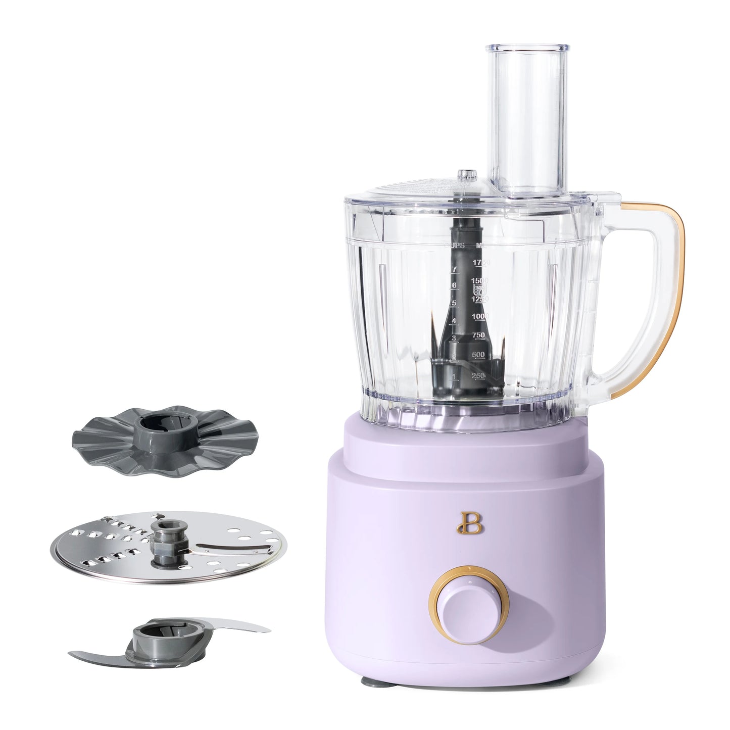 Beautiful 10-Cup Food Processor with Accessories, White Icing by Drew Barrymore