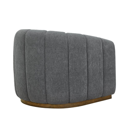 Better Homes & Gardens Lillian Accent Swivel Chair, Cream Linen