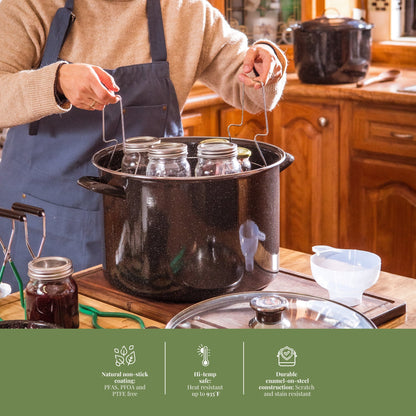 Granite Ware 8-Piece Enameled Steel Complete Canning Kits