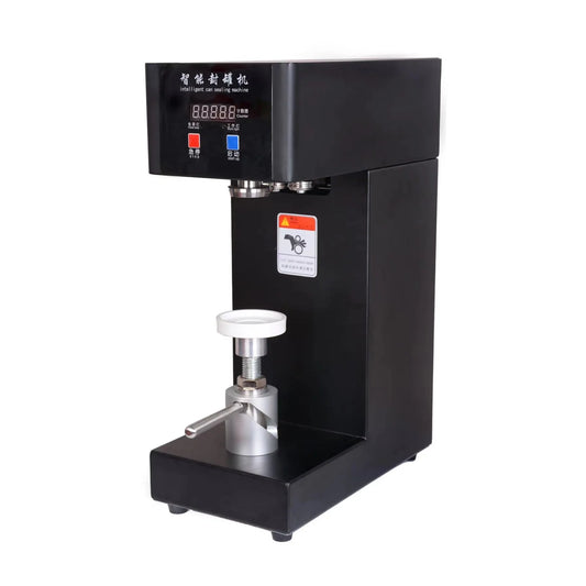 Kolice Commercial Automatic Can Sealer Machine, Can Seamer, Can Seaming Closing Capping Machine, Cup Sealing Machine, 2.2" Can Dia. for Sealing Plastic/Glass/Tin Bottles with Aluminum Caps