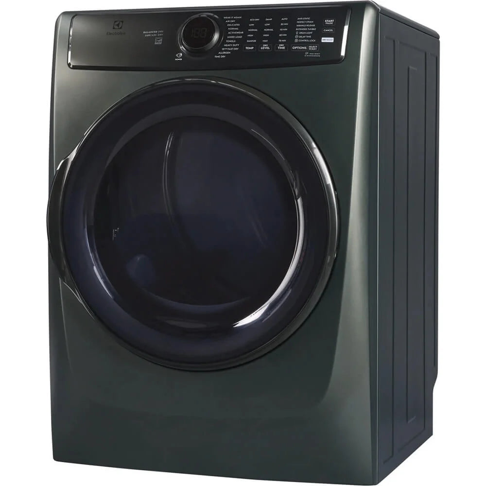 Electrolux ELFE7738AA 8.0 Cu. Ft. Alpine Green Front Load Perfect Steam Electric Dryer