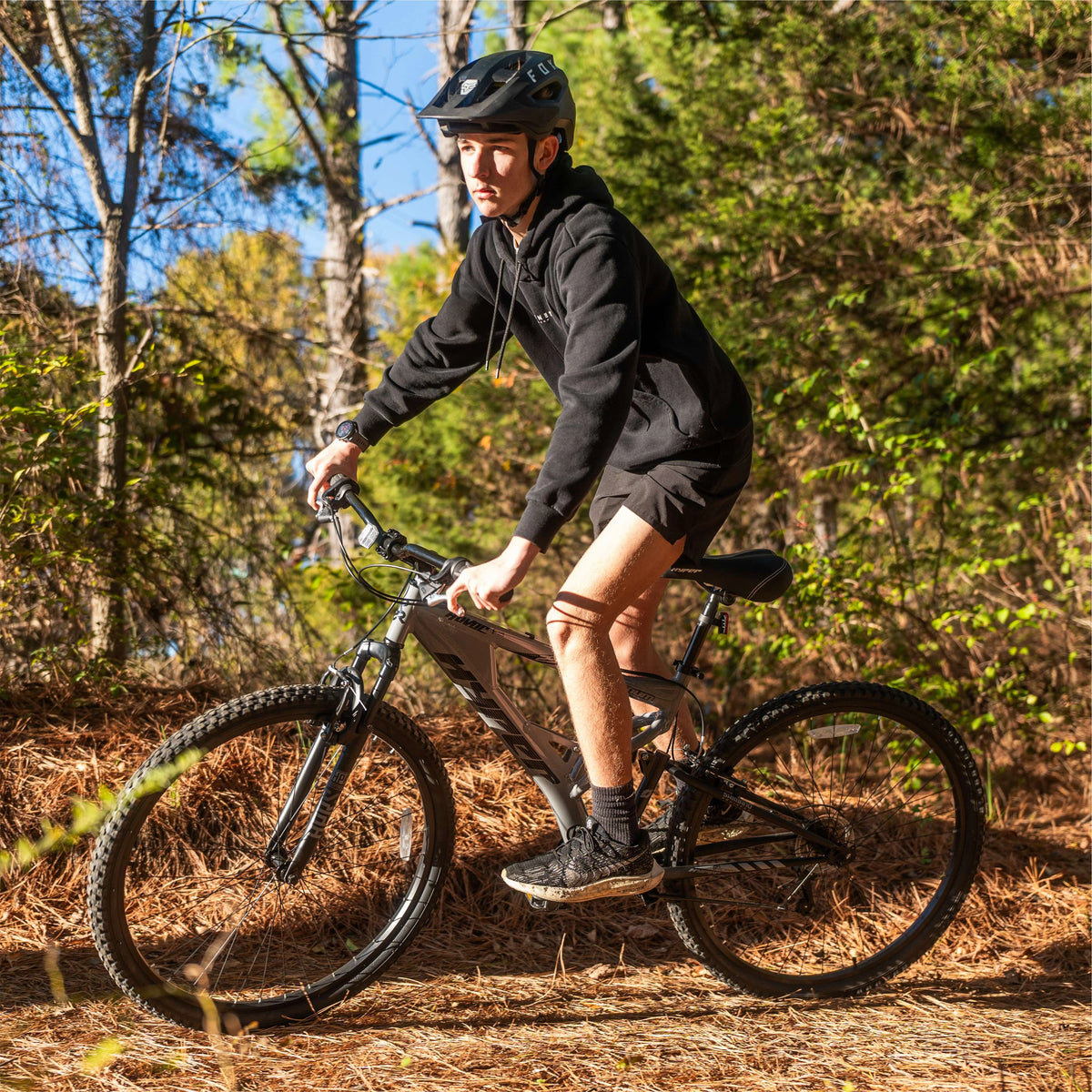 Hyper Bicycles 29" Men's Havoc Mountain Bike, Gray