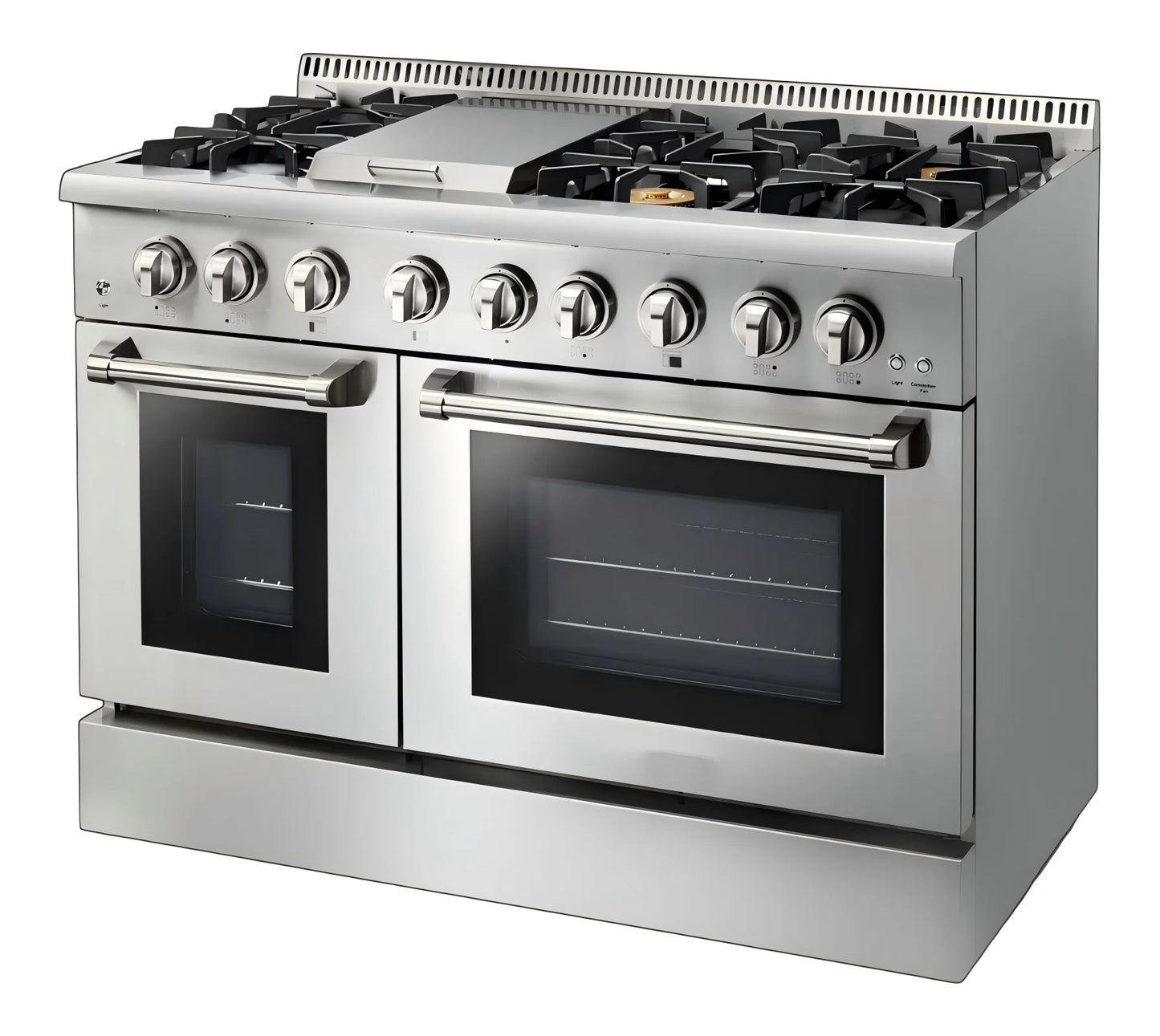 36 In. 6.0 Cu. Ft. Gas Freestanding Range with 6 Sealed Burners Gas Cooktop, Cast Iron Grates and Primary Convection Oven In Stainless Steel