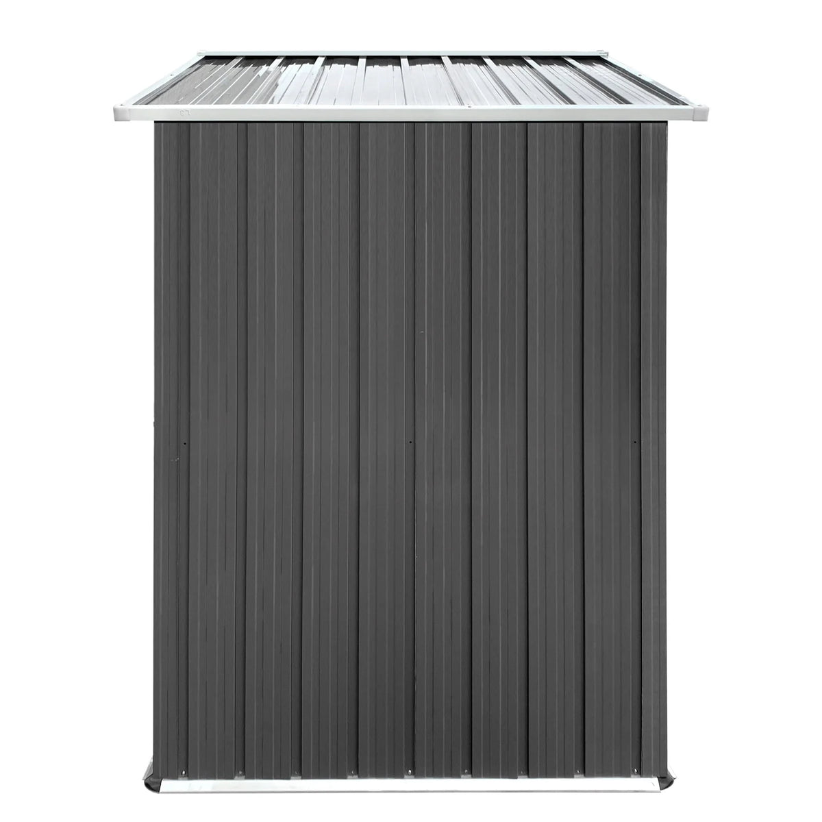 6' x 4' Outdoor Metal Storage Shed, Tools Storage Shed, Galvanized Steel Garden Shed with Lockable Doors, Outdoor Storage Shed for Backyard, Patio, Lawn, D8311