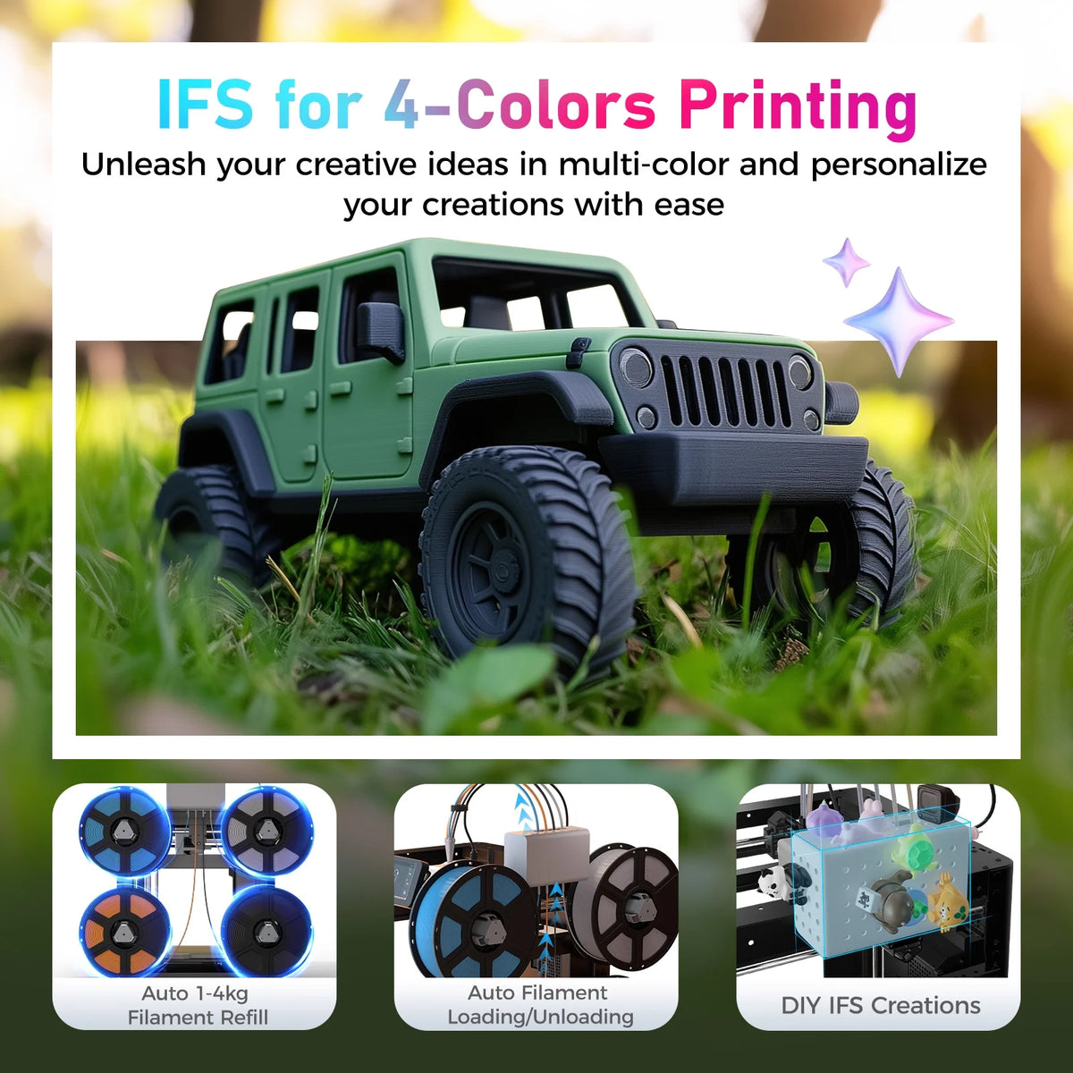 Flashforge 3D Printer Adventurer 5M, 3D Printers for Beginners Home DIY, High Speed Print Size 8.7 x 8.7 x 8.7in, Black