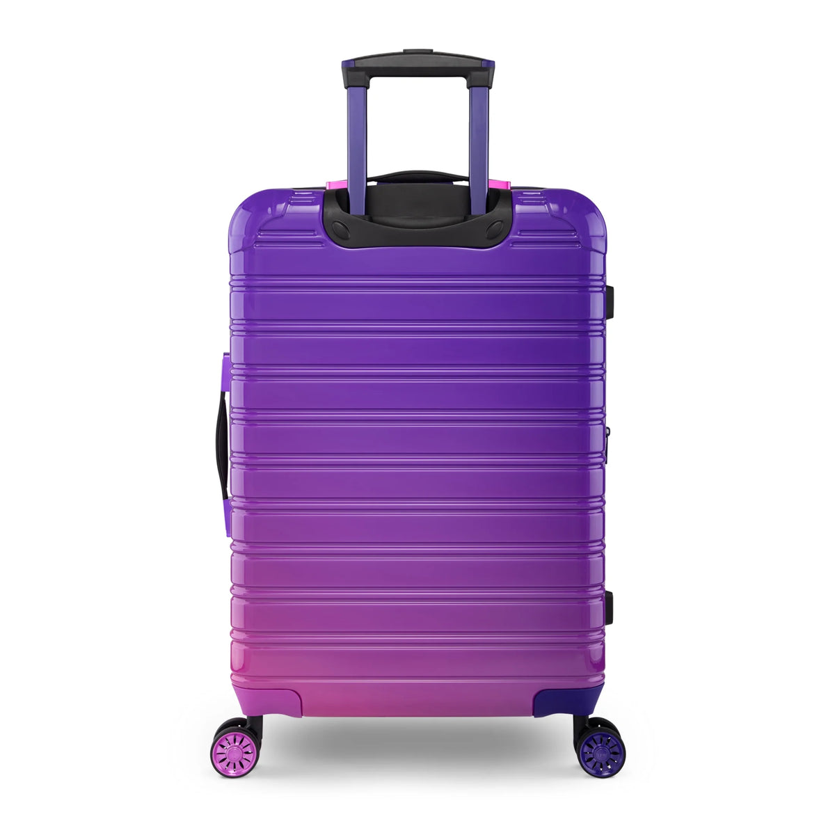 iFLY Hardside Fibertech 3.0 2 Piece Set, 20" Carry-on and 28" Checked Luggage, Gadget Gray