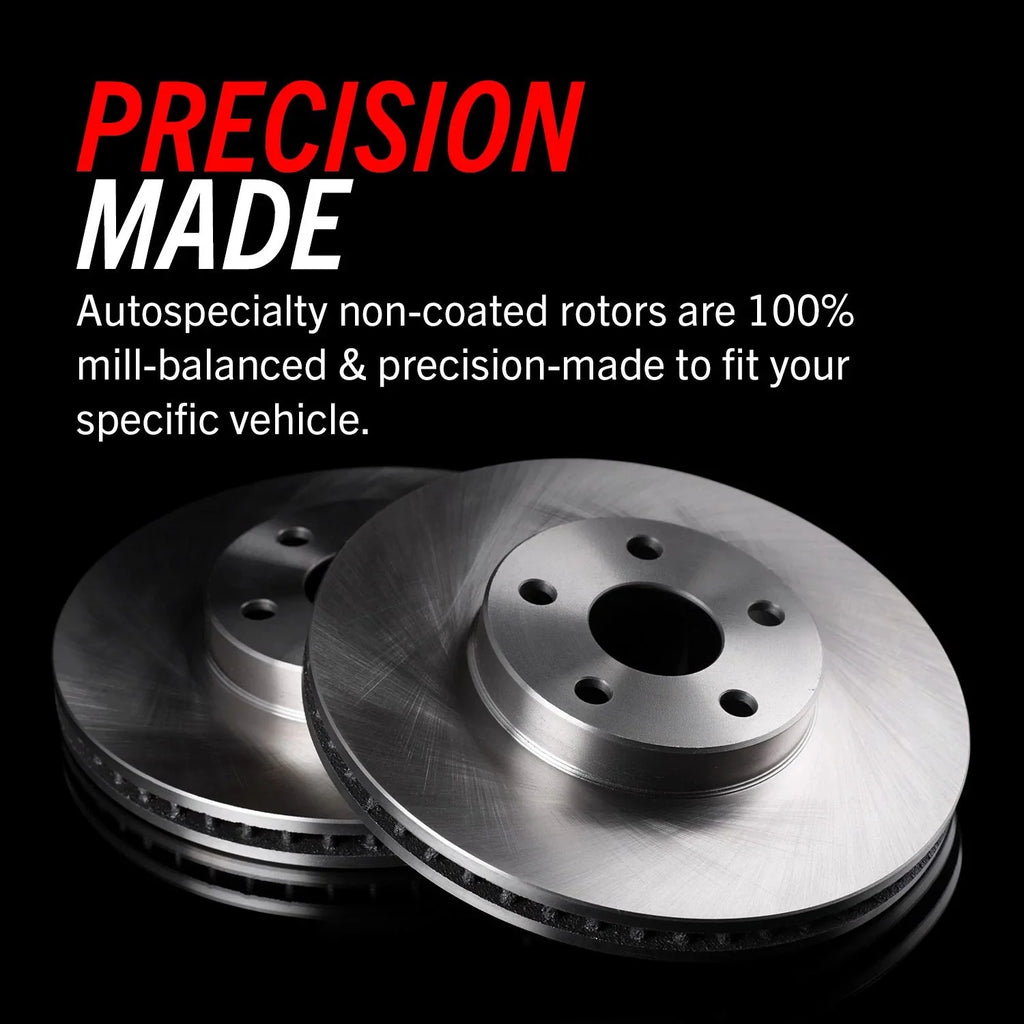 Power Stop Front and Rear Stock Replacement Brake Pad and Rotor Kit KOE5504