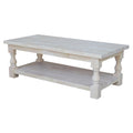 Tuscan Coffee Table  Unfinished