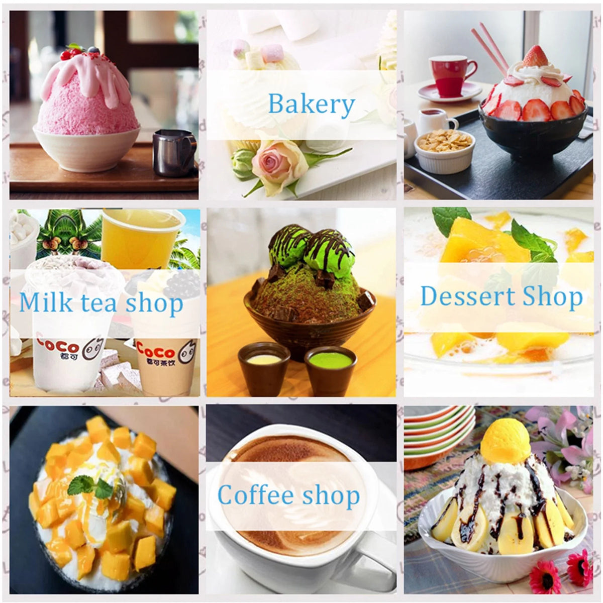 Kolice Commercial Automatically Snowflake Ice Machine,Snow Cone Maker-374lbs/Day, Air Cooling