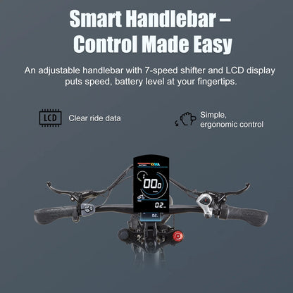 Dual Motors AWD 2000W Electric Bike for Adult 26'' UL2849 48V 30AH E-mountain bike 4.0 Fat Tire up to 35MPH&120Miles Long Range Off-road Ebike Dual Hydraulic Disc Brakes&Ful Suspension Electric Bicyc