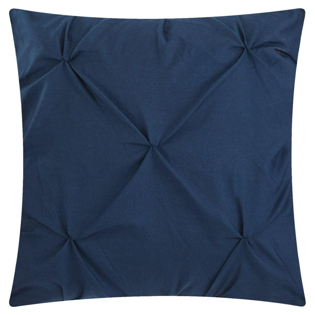 Chic Home Valentina 10-Piece Solid Color Comforter Set. King. Navy