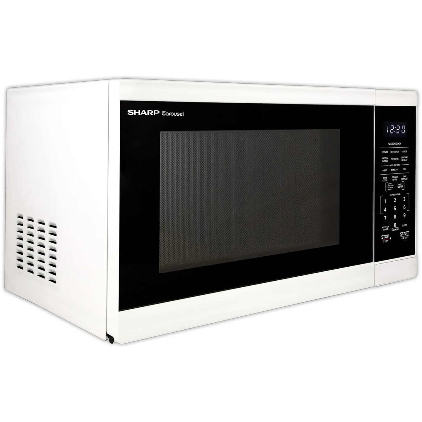 Sharp 1.4-Cu. Ft. Countertop Microwave Oven in Black