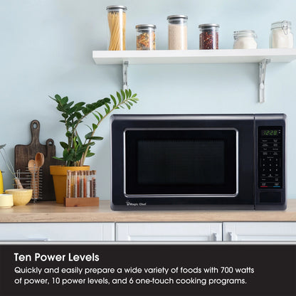 Magic Chef 0.9 cu ft Countertop Microwave Ovens in New Model