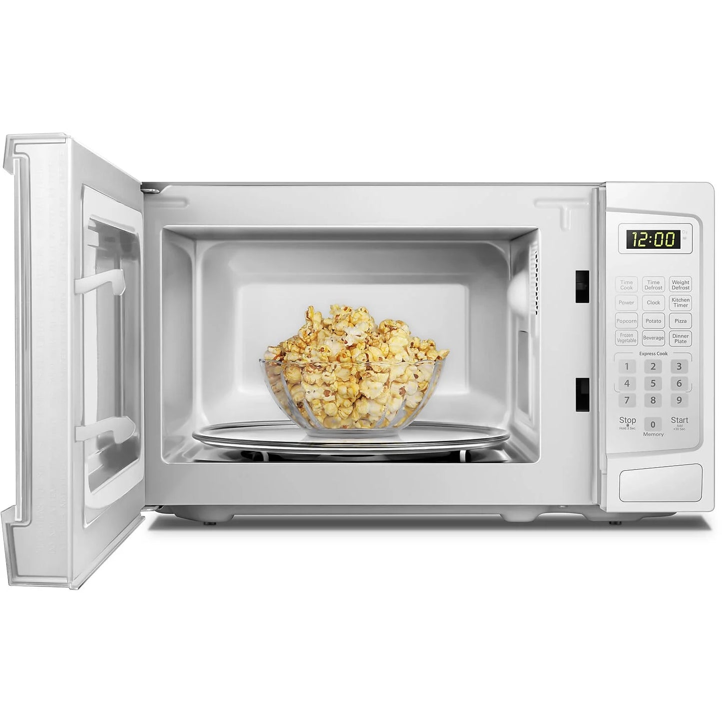 Danby 700W 0.7 Cubic Feet Convenient User-Friendly Countertop Microwave, Black