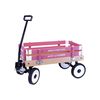Berlin P-Wee Wagon by AmishToyBox.com - Model F257 - Amish Made in Ohio, USA Pink