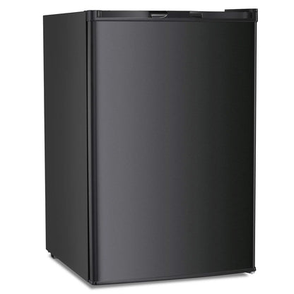 KNDKO 3.2Cu.ft Upright Freezer, Compact Freezer with Removable Shelves, Adjustable Thermostat for Home/Kitchen/Office, Black