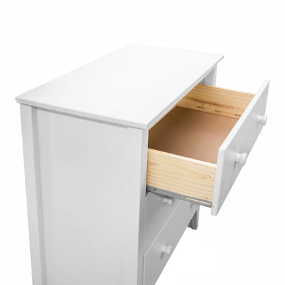 Adeptus Solid Wood Easy Pieces 4 Drawer Chest of Drawers - White