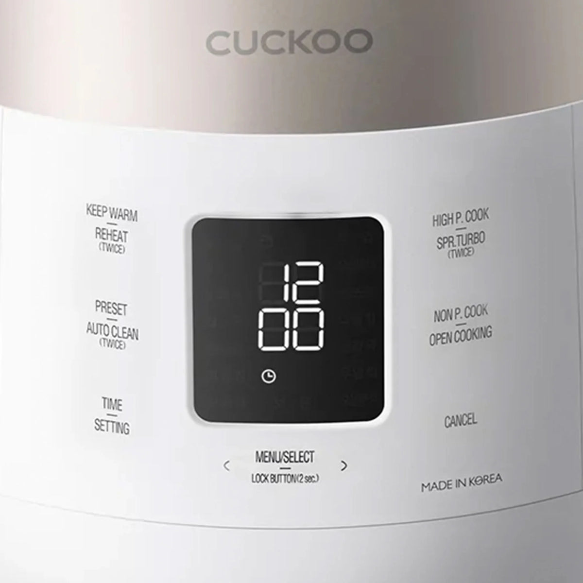 Open Box 6 Cup Twin Pressure Rice Cooker/Warmer w/ Nonstick Inner Pot, White