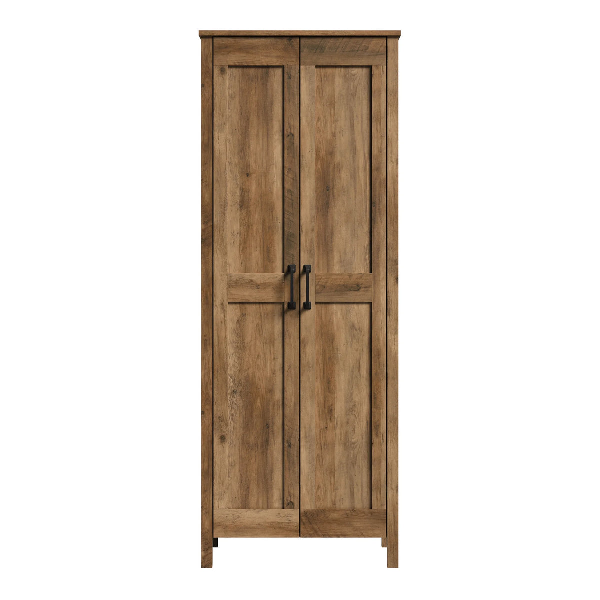 Sauder Two-Door Storage Cabinet, White Finish