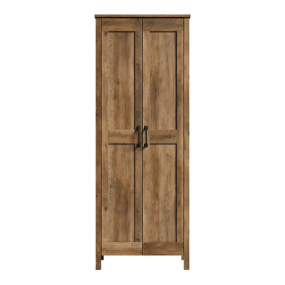 Sauder Two-Door Storage Cabinet, White Finish