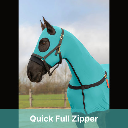 RESISTANCE Horse Full Body Slinky with Full Zipper Face - Lycra Material - available in 11 colors