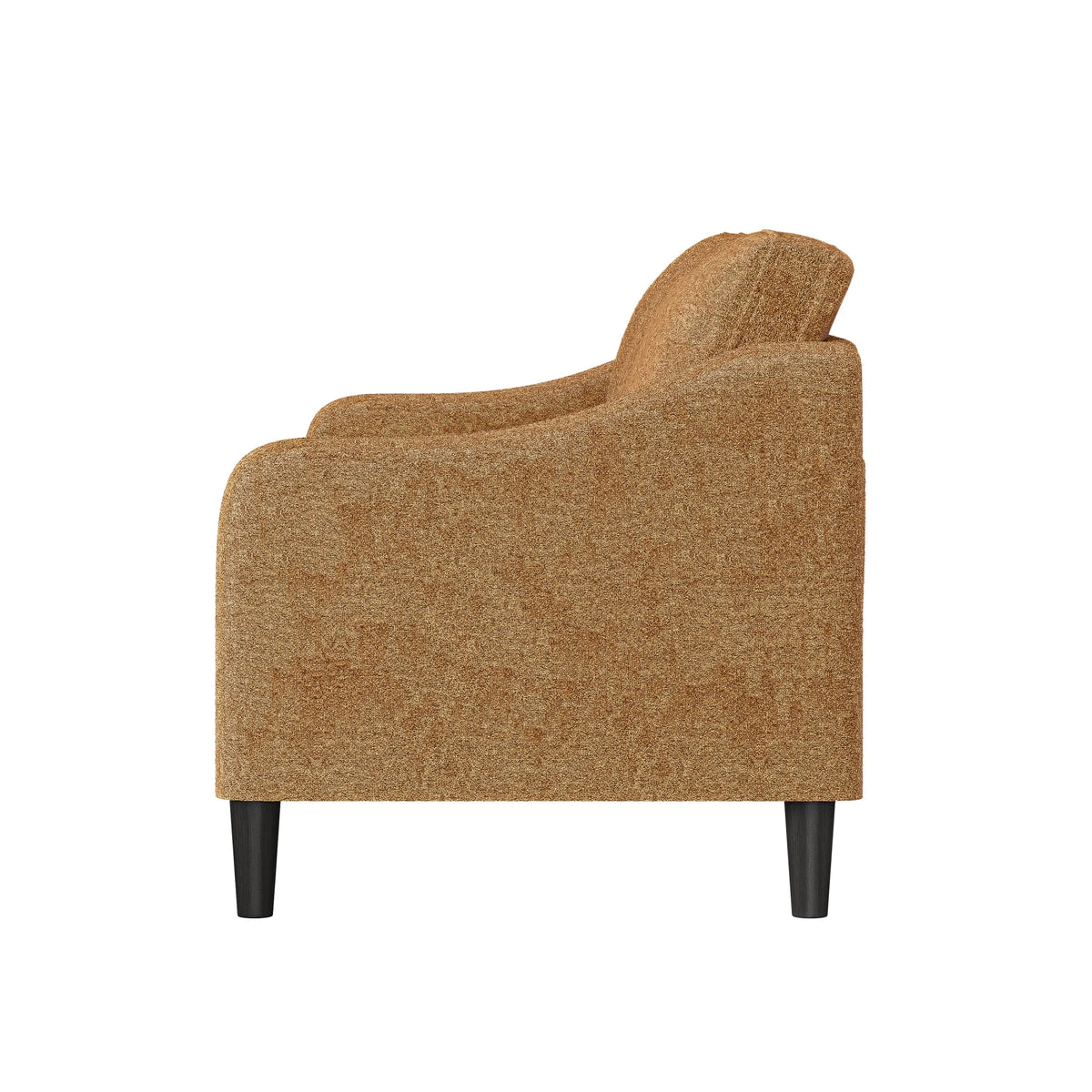 Mainstays Westley Swoop Arm Sofa, Burnt Orange