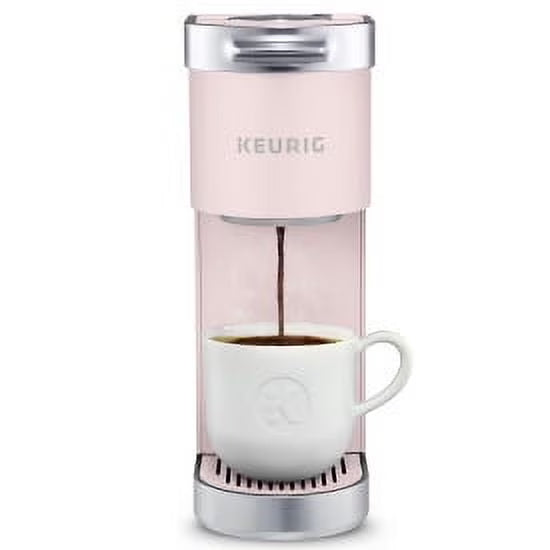 Keurig K-Mini Plus Single Serve K-Cup Pod Coffee Maker, Dusty Rose