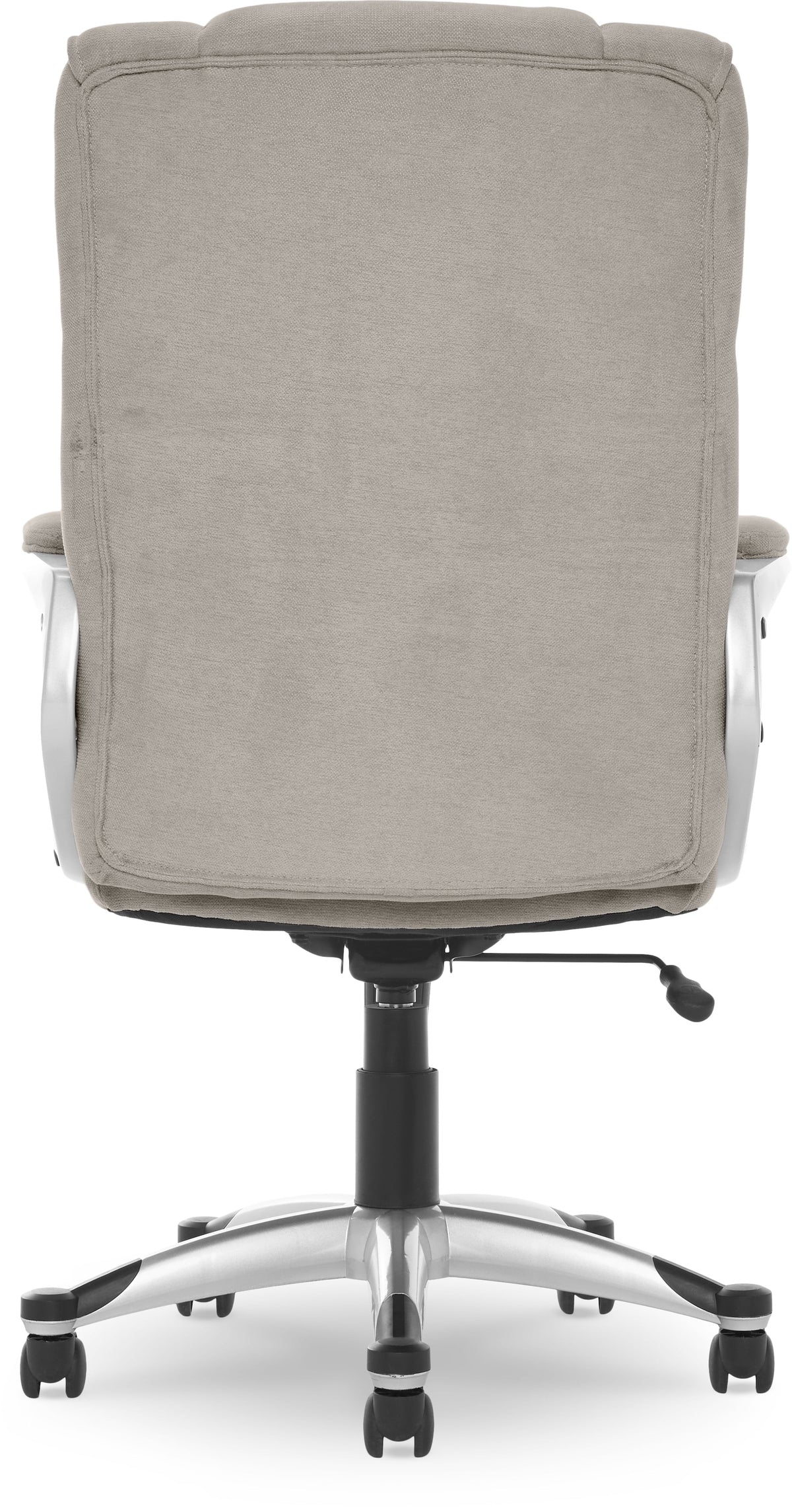 Serta Hannah Office Chair in Fawn Tan Linen Metallic Finish