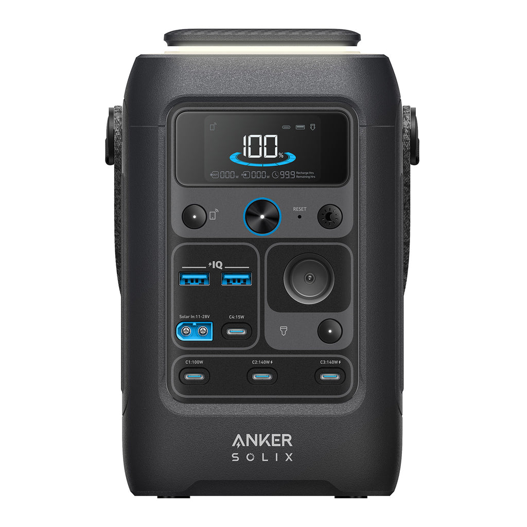 Anker SOLIX C300X DC Portable Power Station with 100W Fast Charger