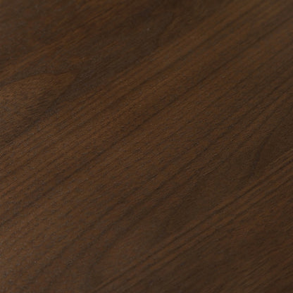 Haiden 67"x33.5" Soild Wood Dining Table Oval Kitchen Table, Walnut