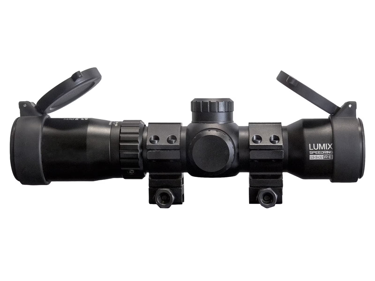 Killer Instinct Lumix Speed Ring 1.5 5 x 32 IR-E Crossbow Archery Scope