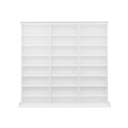 Prepac 51" Triple CD DVD Wall Media Storage Rack in Black