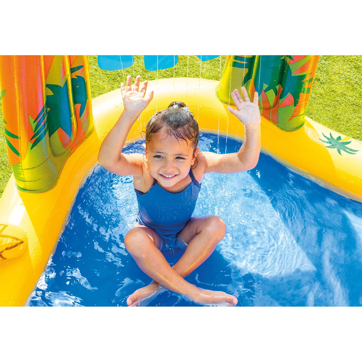 Intex Dinoland Kiddie Swimming Pool and Dinosaur Inflatable Swimming Pool