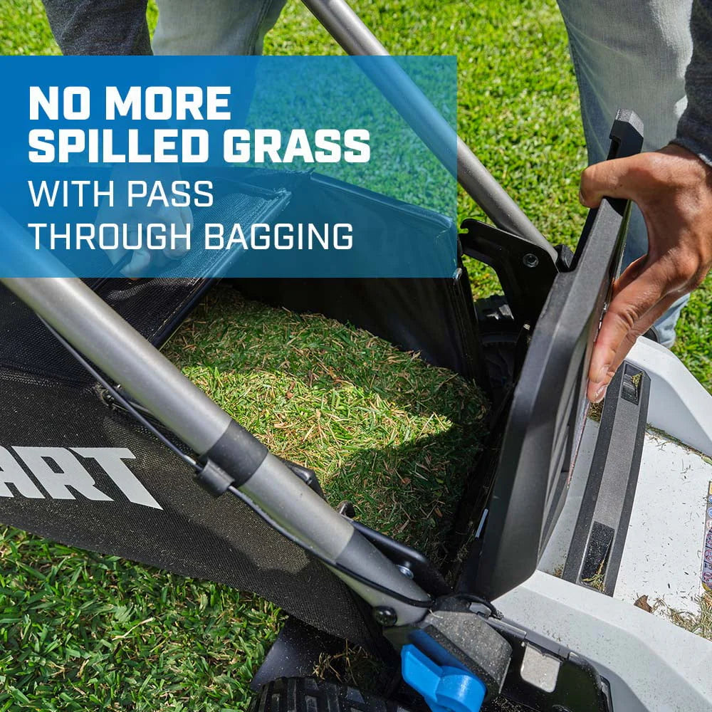 Restored Premium HART 40-Volt Cordless 20-Inch Push Mower (1) 6.0 Ah Lithium Ion Battery (Refurbished)