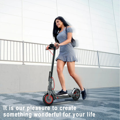 AOVOPRO ES80 350W 8.5' Foldable Electric Scooter for Adults, 21 Miles Range
